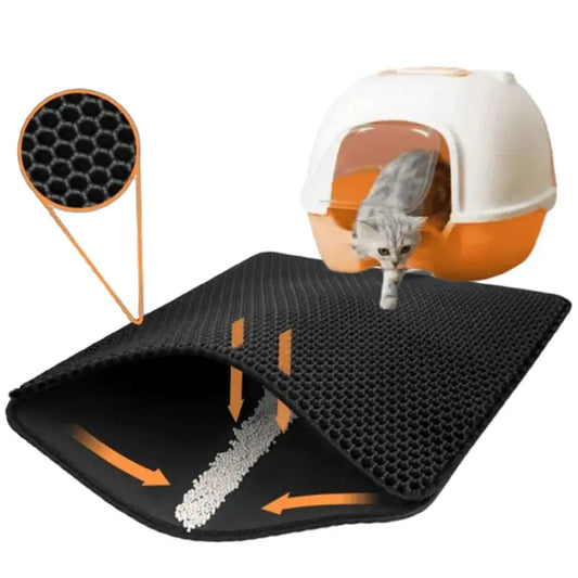 Easy-clean cat litter mat - product image 1