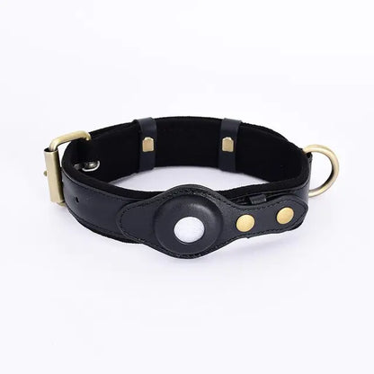 Leather anti-lost dog collar - product image 9